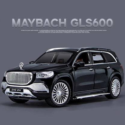 Maybach Amg Gls63 Metal Car Toys For Kids 1:24 - Black