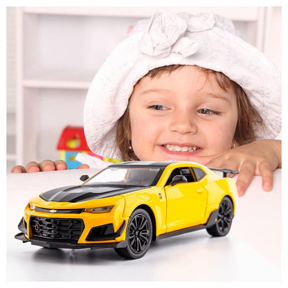 Chevrolet Bumblebee Metal Car Toys For Kids 1:24 - Yellow