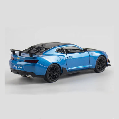 Chevrolet Bumblebee Metal Car Toys For Kids 1:24 - Blue