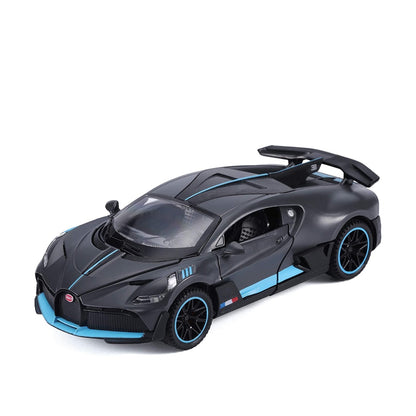 Bugatti Divo Metal Car Toys For Kids 1:32 - Black