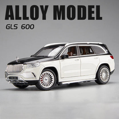 Maybach Amg Gls63 Metal Car Toys For Kids 1:24 - White