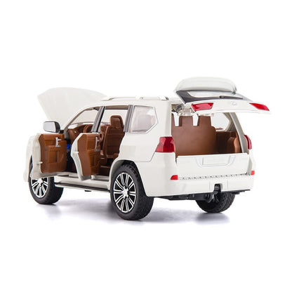 Lexus Lx570 Metal Car Toys For Kids 1:24 - White