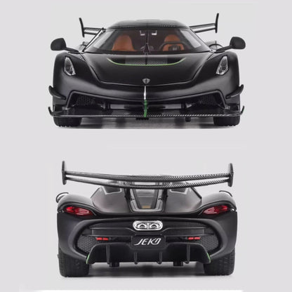 Koenigsegg One Metal Car Toys For Kids 1:24 - Black