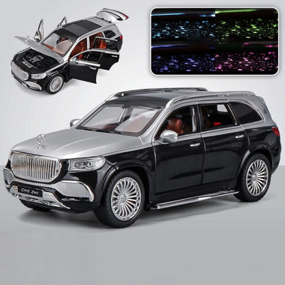 Maybach Amg Gls63 Metal Car Toys For Kids 1:24 - Black