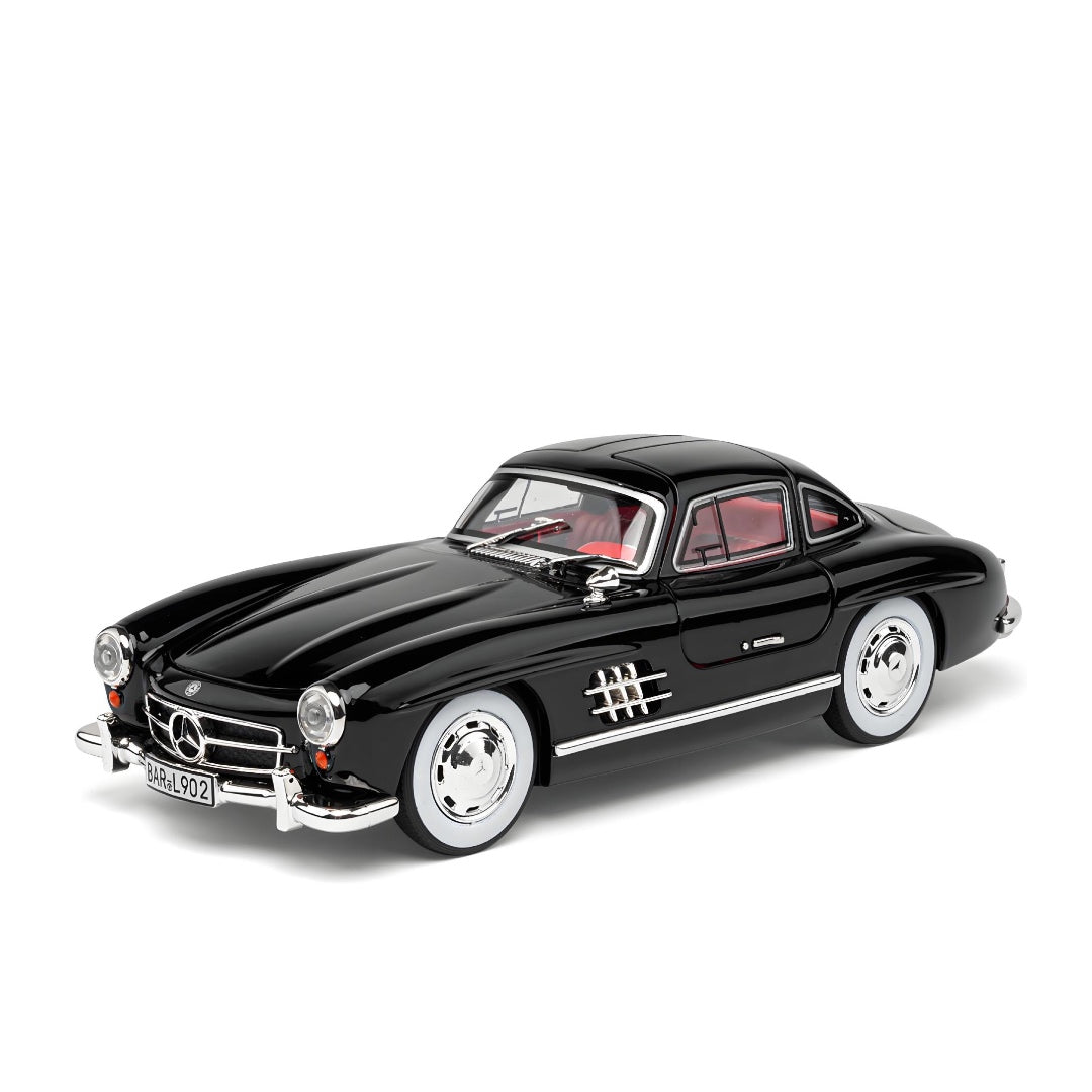 Mercedes Benz 300Sl Metal Car Toys For Kids 1:24 - Black