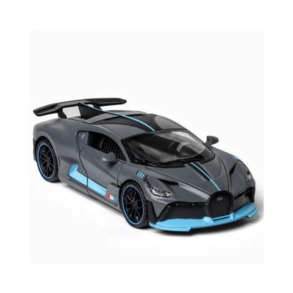 Bugatti Divo Metal Car Toys For Kids 1:32 - Black