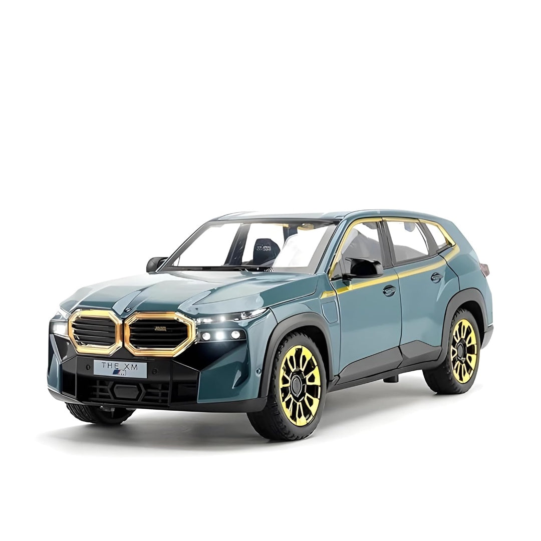 BMW Xm Metal Car Toys For Kids 1:24 - SkyBlue