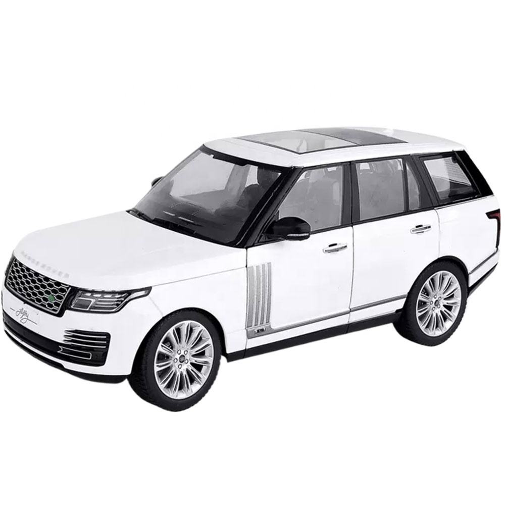 Authorized Range Rover Metal Car Toys For Kids 1:18 - White