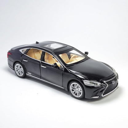 Lexus LS500H Metal Car Toys For Kids 1:32 - Black