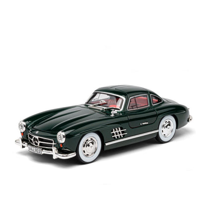 Mercedes Benz 300Sl Metal Car Toys For Kids 1:24 - Green