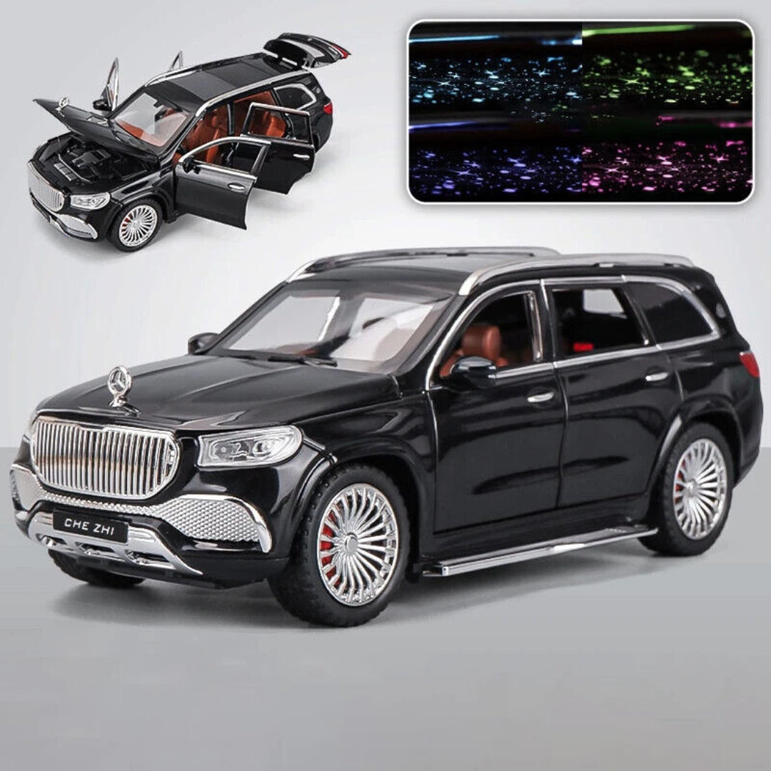 Maybach Amg Gls63 Metal Car Toys For Kids 1:24 - Black