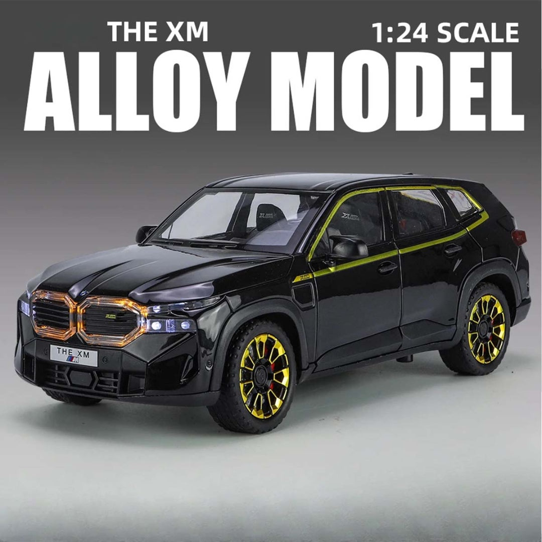 BMW Xm Metal Car Toys For Kids 1:24 - Black