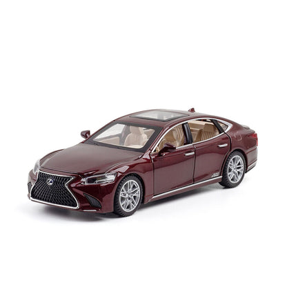 Lexus LS500H Metal Car Toys For Kids 1:32 - Brown