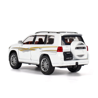 Prado Metal Car Toys For Kids 1:24 - White