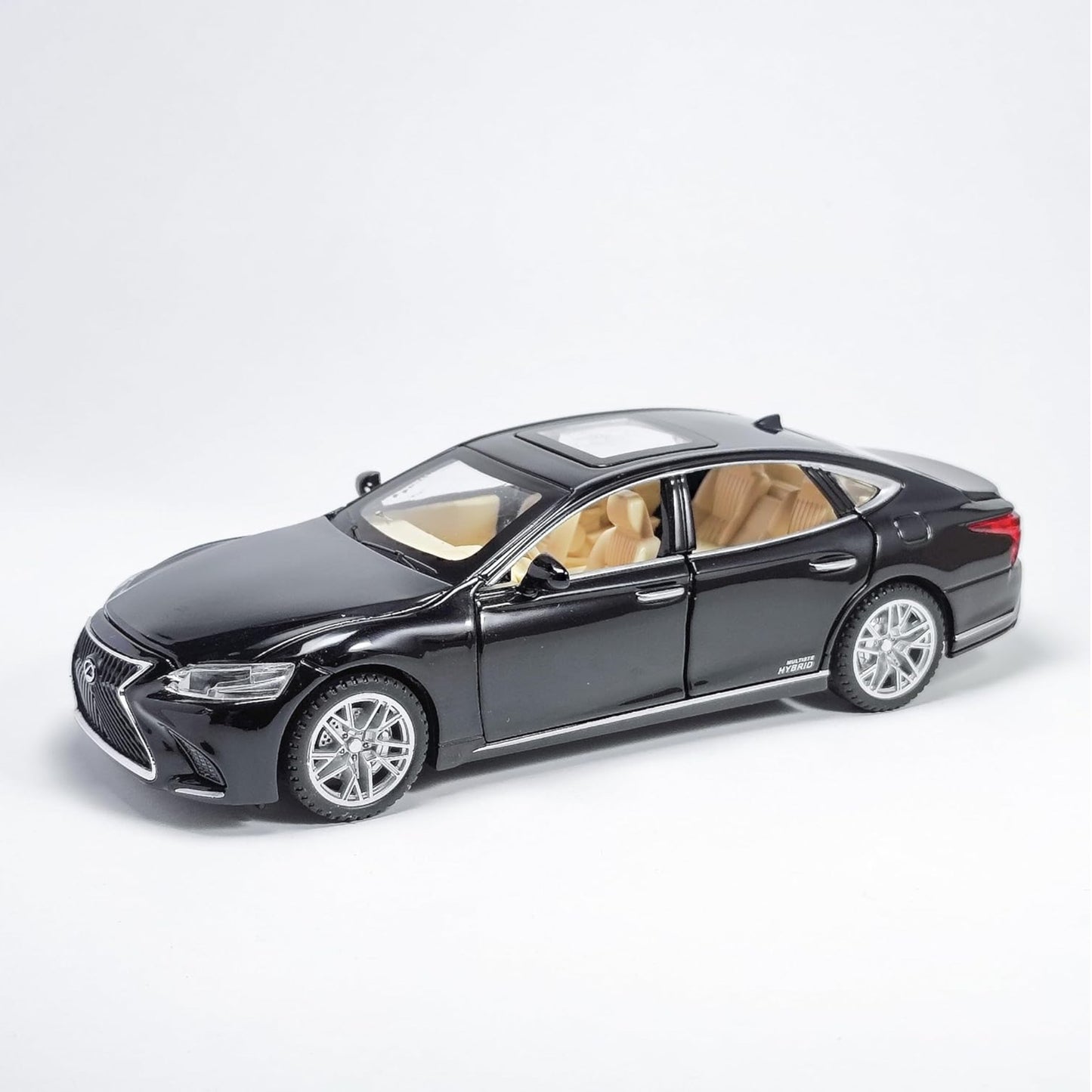 Lexus LS500H Metal Car Toys For Kids 1:32 - Black