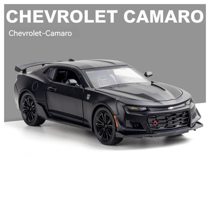 Chevrolet Bumblebee Metal Car Toys For Kids 1:24 - Black