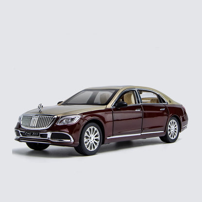 Maybach Amg Gls600 Metal Car Toys For Kids 1:24 - Golden