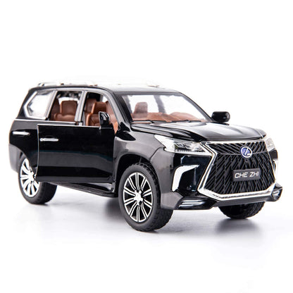 Lexus Lx570 Metal Car Toys For Kids 1:24 - Black