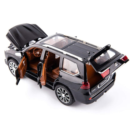 Lexus Lx570 Metal Car Toys For Kids 1:24 - Black