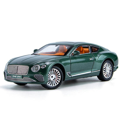 Bentley Continental Metal Car Toys For Kids 1:24 - Green