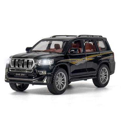 Toyota Prado Model Metal Car Toys For Kids 1:32 - Black