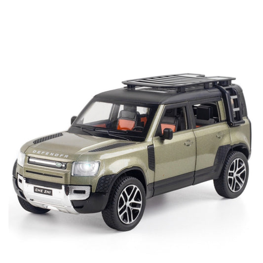 Land Rover Defender Metal Car Toys For Kids 1:24 [Olive]