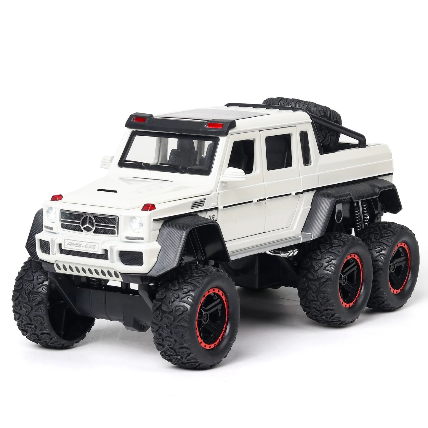 Mercedes Benz G-63 AMG 6x6 Off Road 1:24 [White]