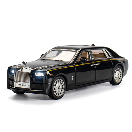 Rolls Royce Phantom Metal Car Toys For Kids 1:32 [Black]