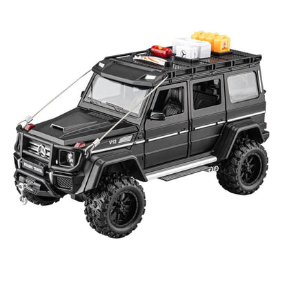 Mercedes-Benz Brabus 4x4 Metal Car Toys For Kids 1:24 [Black]