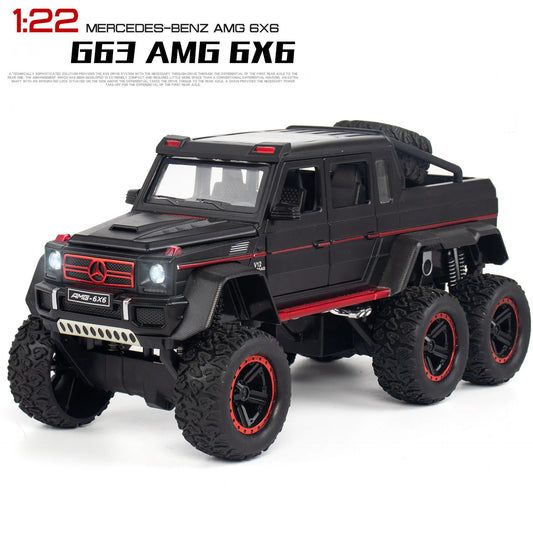 Mercedes Benz G-63 6x6 Off Road 1:24 [Black]