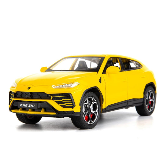 Lamborghini URUS Car Metal Car Toys For Kids 1:24 - Yellow