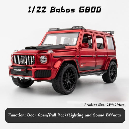 Mercedes-Benz G Wagon Metal Car Toys For Kids 1:32 [Red]