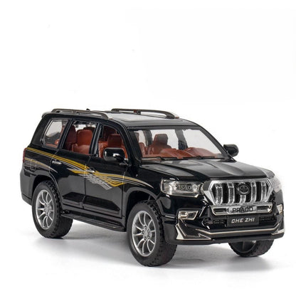 Toyota Prado Model Metal Car Toys For Kids 1:32 - Black