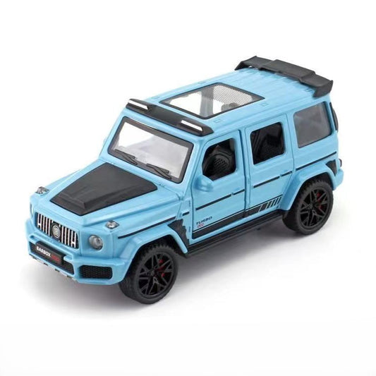 Brabus 700 Metal Car Toys For Kids 1:32 - Skyblue