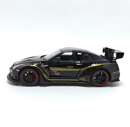 Toyota Nissan Supra Metal Car Toys For Kids 1:32 [Black]