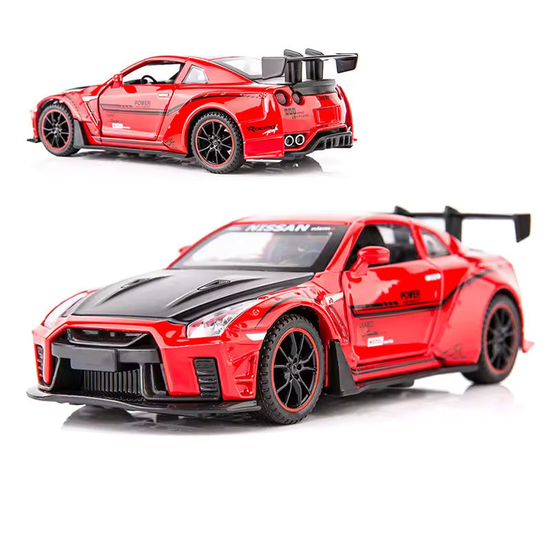 Toyota Nissan Supra Metal Car Toys For Kids 1:32 [Red]