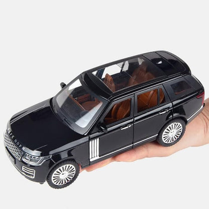 Land Rover Range Rover SUV Metal Car Toys For Kids 1:24 [Black]