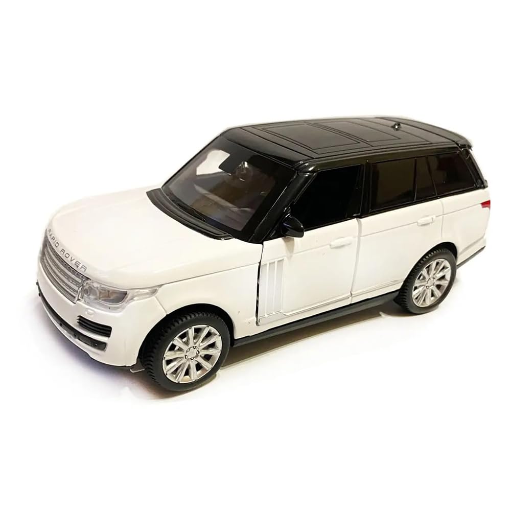 Land Rover Range Rover Metal Car Toys For Kids 1:32 [White]