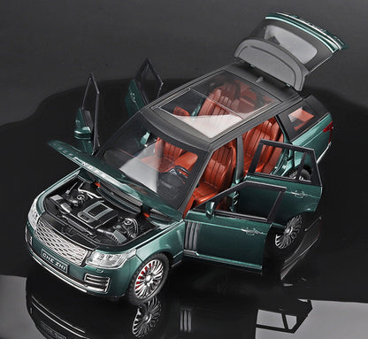 Land Rover Range Rover SUV Metal Car Toys For Kids 1:24 [Green]