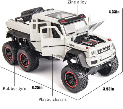 Mercedes Benz G-63 AMG 6x6 Off Road 1:24 [White]