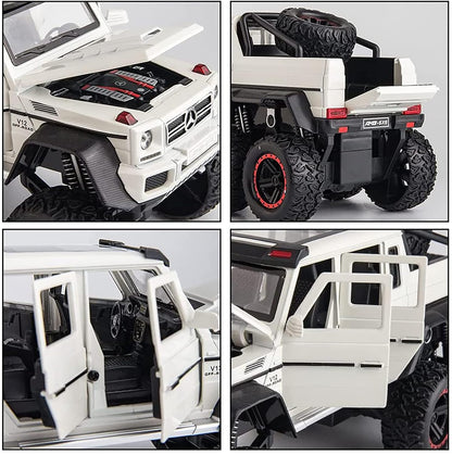 Mercedes Benz G-63 AMG 6x6 Off Road 1:24 [White]