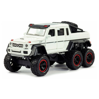 Mercedes Benz G-63 AMG 6x6 Off Road 1:24 [White]