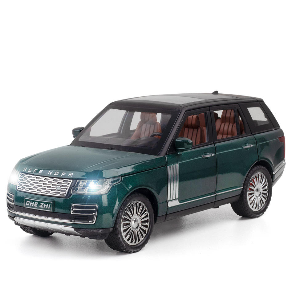 Land Rover Range Rover SUV Metal Car Toys For Kids 1:24 [Green]