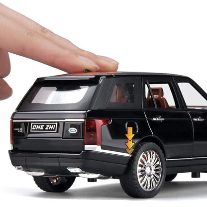 Land Rover Range Rover SUV Metal Car Toys For Kids 1:24 [Black]