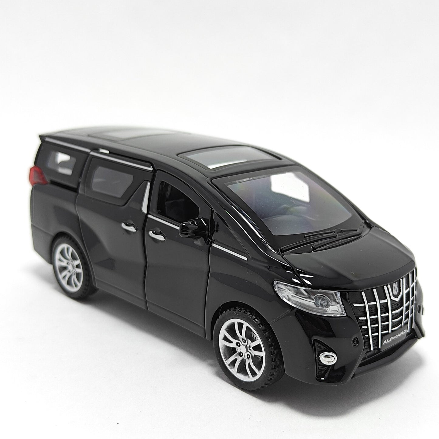 Toyota Alphard Metal Car Toys For Kids 1:32 [Black]