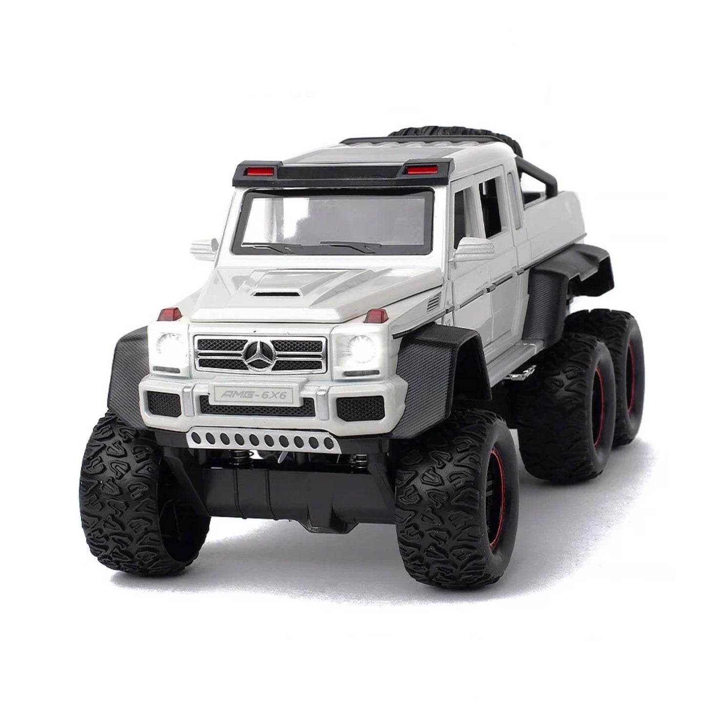 Mercedes Benz G-63 AMG 6x6 Off Road 1:24 [White]