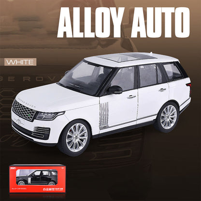 Authorized Range Rover Metal Car Toys For Kids 1:18 - Black