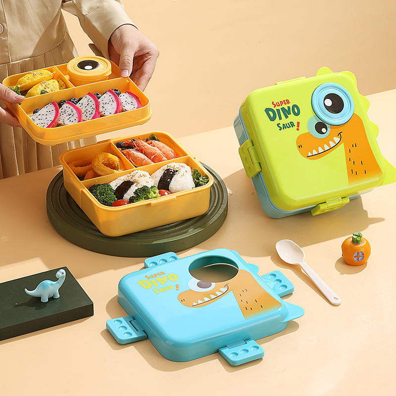 Dino Eye - Spill Free Steel Lunch Box