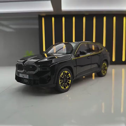 BMW Xm Metal Car Toys For Kids 1:24 - Black