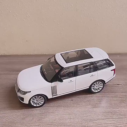 Authorized Range Rover Metal Car Toys For Kids 1:18 - White